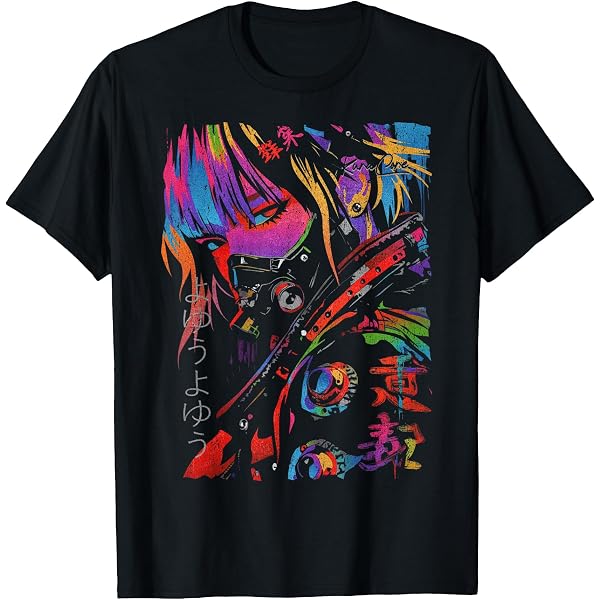Amazon.com: Japan Streetwear Cyberpunk Y2K Hip Hop Techwear Manga